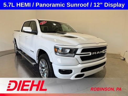 Used 2021 RAM 1500 Laramie w/ Sport Appearance Package AWD/4WD image 1