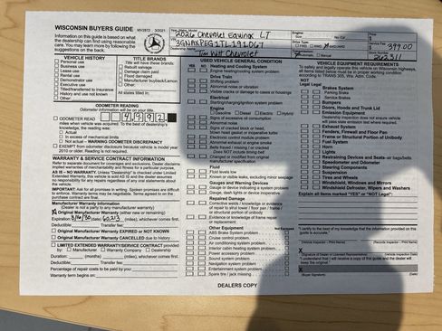 Used 2026 Chevrolet Equinox LT w/ Convenience Package II image 1