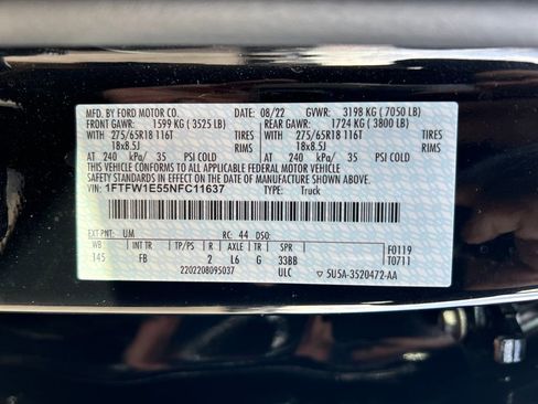 Used 2022 Ford F150 XLT w/ Equipment Group 302A High image 27