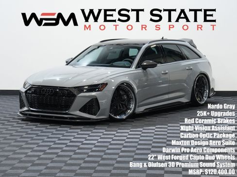 Used 2021 Audi RS 6 AVANT WAGON 4D image 1