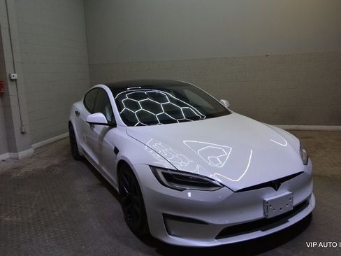 Used 2021 Tesla Model S Plaid AWD/4WD image 1