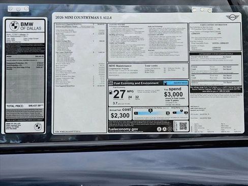 Used 2026 MINI Cooper Countryman S w/ Comfort Package Max AWD/4WD image 17