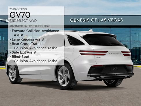 Certified 2026 Genesis GV70 2.5T Select AWD/4WD image 7