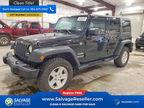 Used 2013 Jeep Wrangler Unlimited Sport AWD/4WD image 1