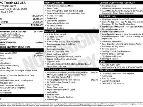 Used 2023 GMC Terrain SLE w/ Driver Convenience Package image 7