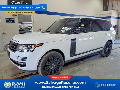 Used 2016 Land Rover Range Rover Long Wheelbase Supercharged AWD/4WD image 1