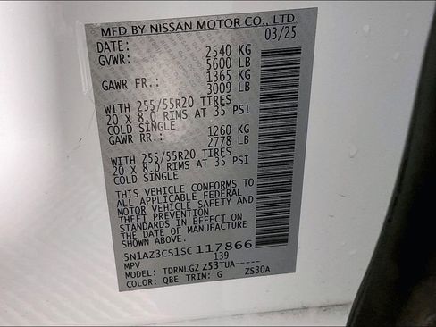 Certified 2025 Nissan Murano SL image 44