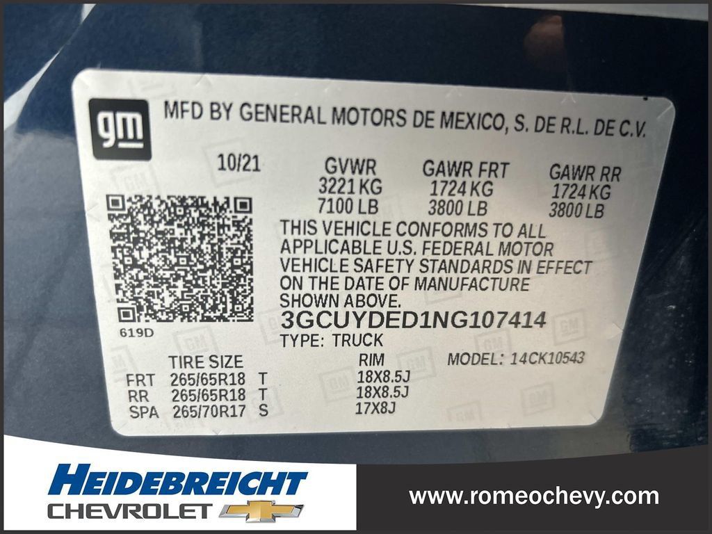 Certified 2022 Chevrolet Silverado 1500 LT w/ Convenience Package II AWD/4WD image 8