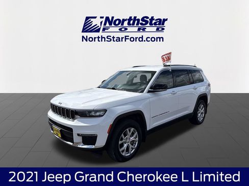 Used 2021 Jeep Grand Cherokee L Limited AWD/4WD image 1