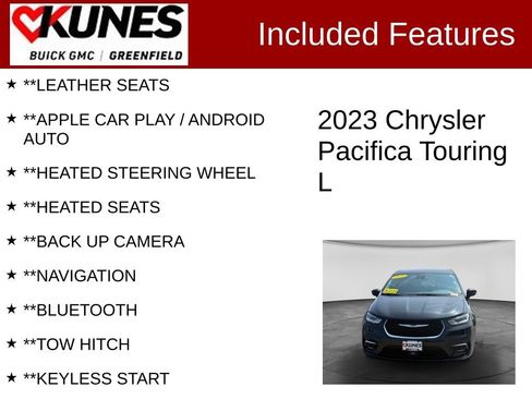 Used 2023 Chrysler Pacifica Touring-L FWD image 2