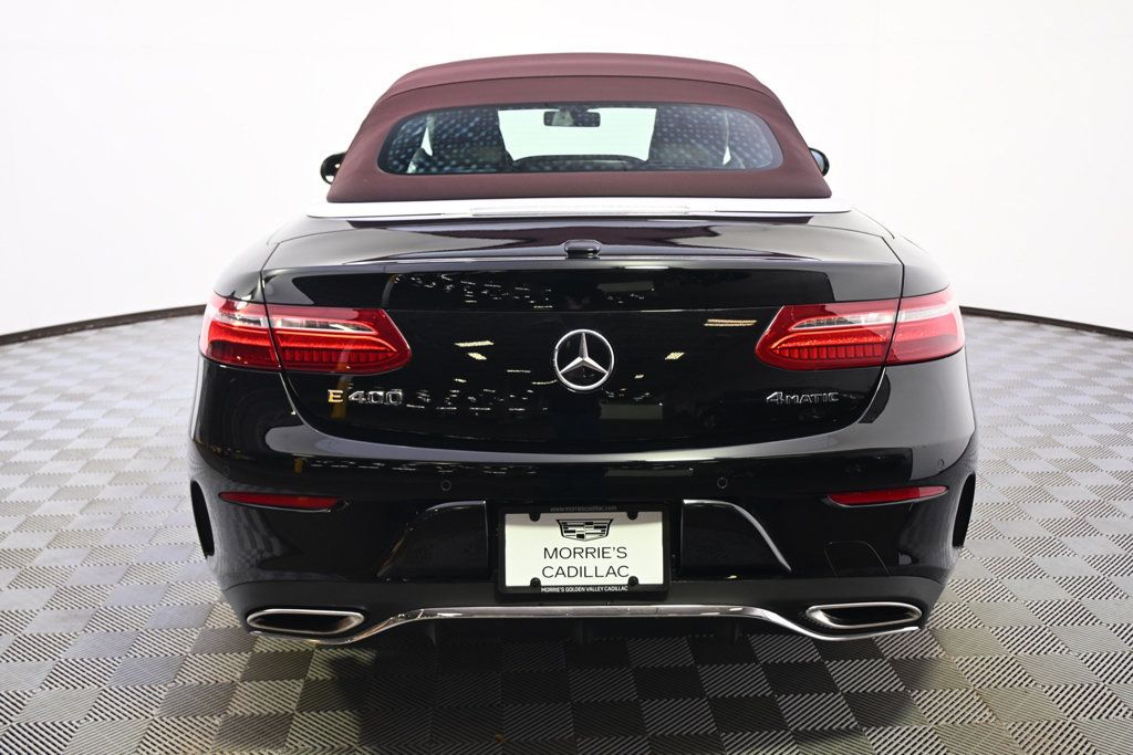 Used 2018 Mercedes-Benz E 400 4MATIC Cabriolet image 5