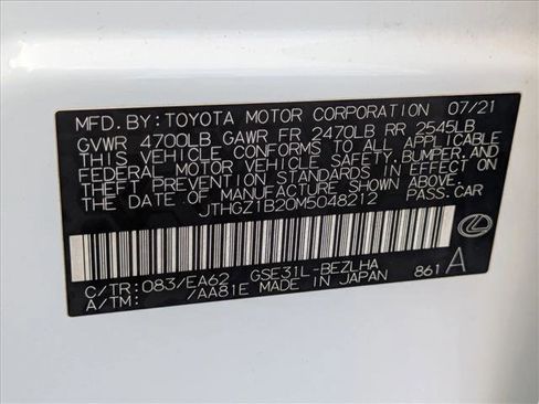 Used 2021 Lexus IS 350 F Sport w/ Accessory Package RWD image 25