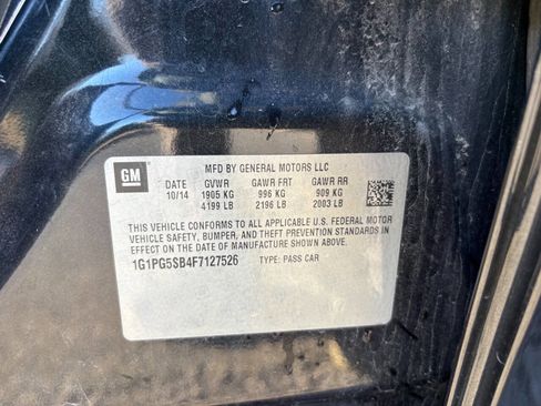 Used 2015 Chevrolet Cruze LTZ w/ Sun, Sound and Sport Package image 8