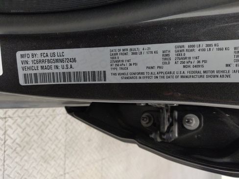 Used 2021 RAM 1500 Big Horn AWD/4WD image 33