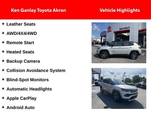 Used 2025 Jeep Compass Limited AWD/4WD image 2