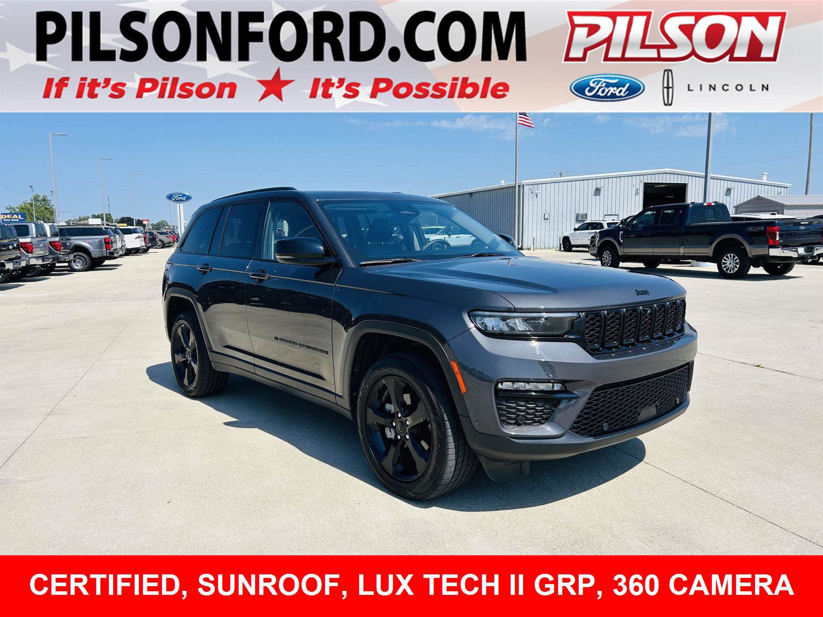 Used 2023 Jeep Grand Cherokee Limited w/ Luxury Tech Group II AWD/4WD image 1