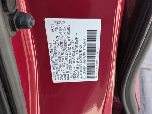 Used 2022 Honda Odyssey EX-L image 37