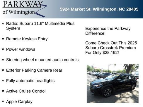 Used 2025 Subaru Crosstrek 2.0i Premium AWD/4WD image 6