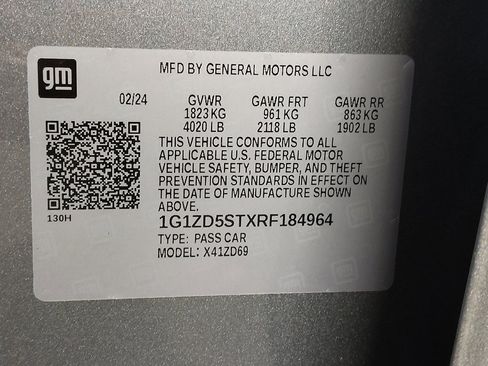 Used 2024 Chevrolet Malibu LT FWD image 33