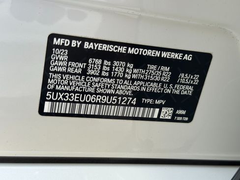 Used 2024 BMW X5 M60i AWD/4WD image 54