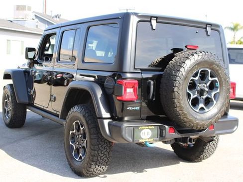 Used 2022 Jeep Wrangler Unlimited Rubicon 4xe w/ Cold Weather Group image 3