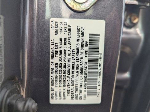 Used 2018 Honda CR-V Touring image 18