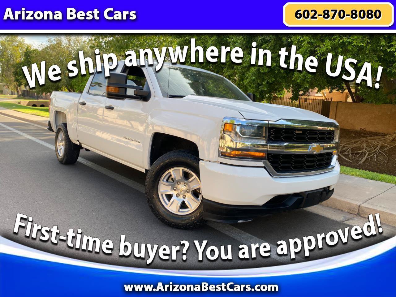 Used 2018 Chevrolet Silverado 1500 W/T w/ WT Fleet Convenience Package RWD image 1