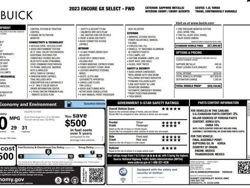 Used 2023 Buick Encore GX Select image 3