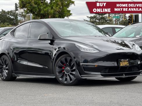 Used 2021 Tesla Model Y Performance AWD/4WD image 1