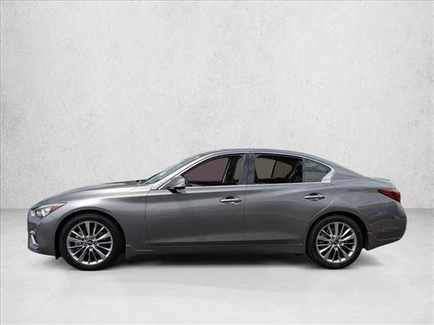 Used 2023 INFINITI Q50 Luxe w/ Cargo Package RWD image 2