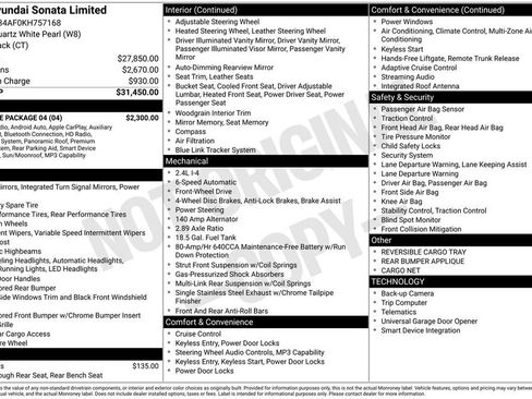 Used 2019 Hyundai Sonata Limited w/ Ultimate Package 04 image 2