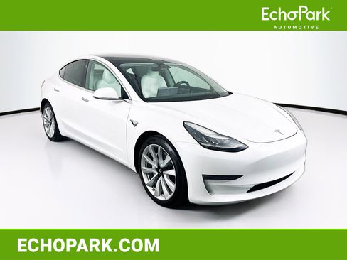 Used 2018 Tesla Model 3 Long Range AWD/4WD image 1