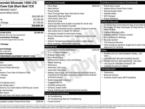 Used 2022 Chevrolet Silverado 1500 Custom w/ Rally Edition AWD/4WD image 3