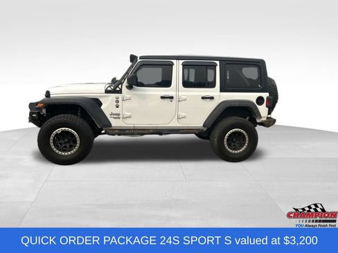 Used 2020 Jeep Wrangler Unlimited Sport S AWD/4WD image 2