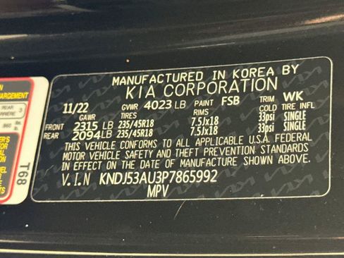 Used 2023 Kia Soul GT-Line w/ GT-Line Technology Package FWD image 32