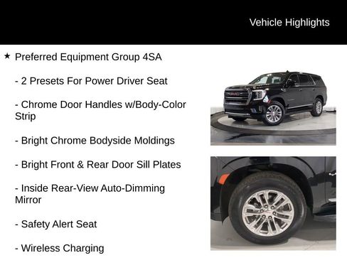 Used 2023 GMC Yukon SLT w/ SLT Luxury Package AWD/4WD image 7