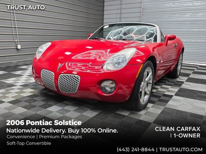 Used 2006 Pontiac Solstice Convertible w/ Premium Package