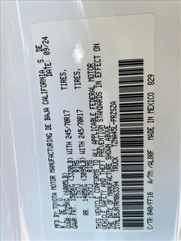 Certified 2024 Toyota Tacoma SR5 AWD/4WD image 19