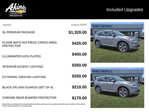 Used 2022 Nissan Rogue SL w/ SL Premium Package FWD image 5
