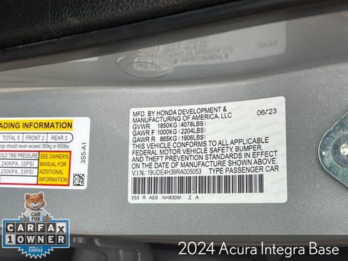 Used 2024 Acura Integra A-Spec image 36