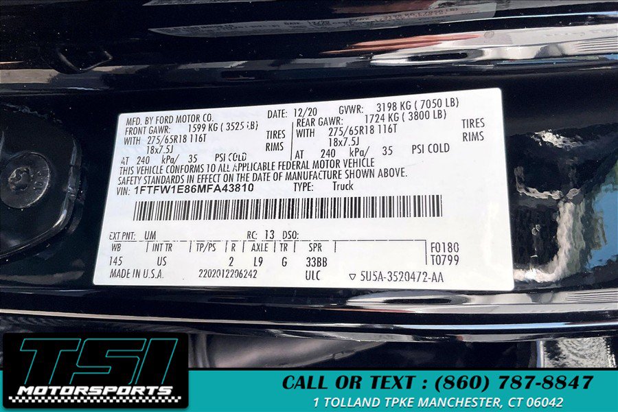 Used 2021 Ford F150 XLT w/ Equipment Group 302A High AWD/4WD image 30