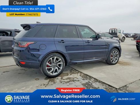 Used 2019 Land Rover Range Rover Sport HSE Dynamic image 4