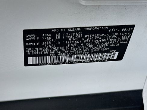 Used 2024 Subaru Outback image 12