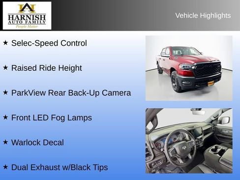 Used 2025 RAM 1500 Warlock AWD/4WD image 16
