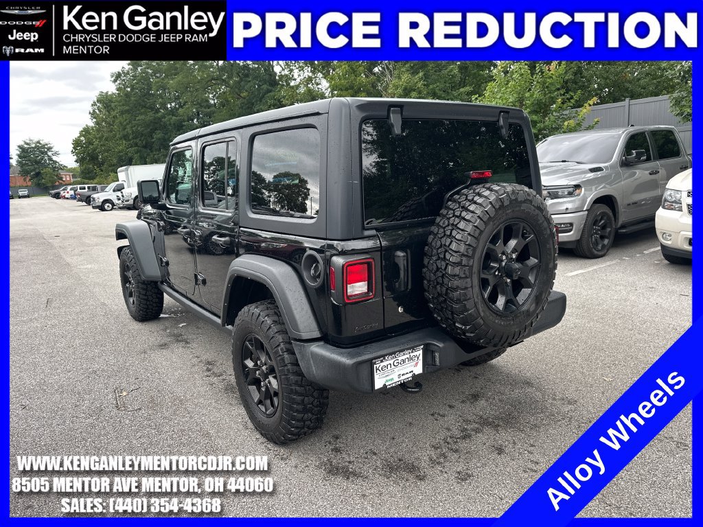 Certified 2021 Jeep Wrangler Unlimited Sport AWD/4WD image 7
