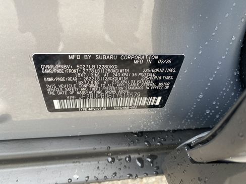 New 2026 Subaru Outback Premium AWD/4WD image 15