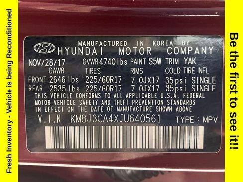 Used 2018 Hyundai Tucson SEL AWD/4WD image 23