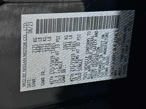 Used 2023 Nissan Rogue SL w/ SL Premium Package image 10