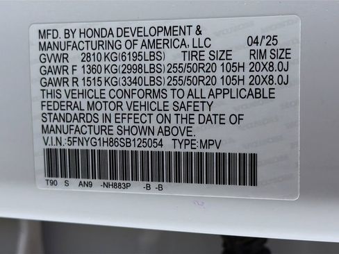 Used 2025 Honda Pilot Elite image 36