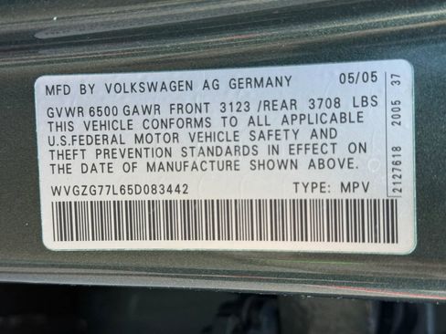 Used 2005 Volkswagen Touareg V6 image 22